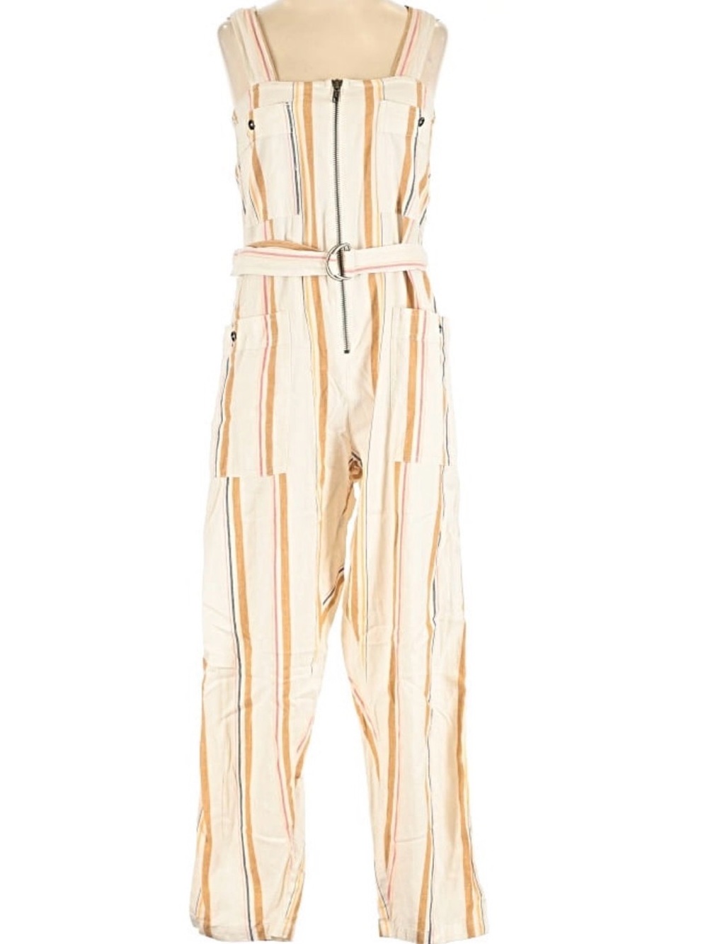 Billabong stripped jump suite